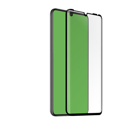 SBS - Kaljeno Steklo 4D Full Glass za Huawei P30 Pro, črna