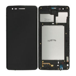 LG K8 M200N (2017) - LCD zaslon + steklo na dotik + okvir (Black) TFT