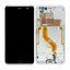 HTC U11 - LCD zaslon + steklo na dotik + okvir (White) TFT