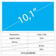 10.1 LCD Slim sijajni 40 pin HD