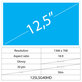 12,5 LCD Slim sijajni 40 pin HD