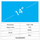 14 LCD Slim mat 30 pin HD