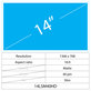 14 LCD Slim mat 40 pin HD