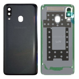 Samsung Galaxy A40 A405F - Pokrov baterije (Black) - GH82-19406A Genuine Service Pack