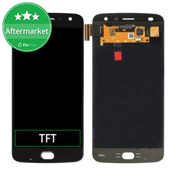 Motorola Moto Z2 Play XT1710-09 - LCD zaslon + steklo na dotik (Black) TFT