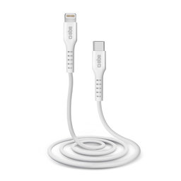 SBS - Kabel Lightning / USB-C (1m), bel