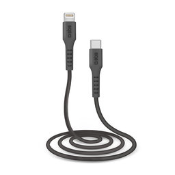 SBS - Kabel Lightning / USB-C (1m), črn