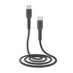 SBS - Kabel Lightning / USB-C (1m), črn