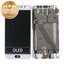 Asus Zenfone 4 Selfie Pro ZD552KL - LCD zaslon + steklo na dotik + okvir (White) - 90AZ01M4-R20010 Genuine Service Pack