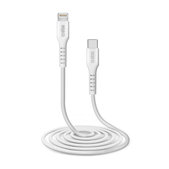 SBS - Kabel Lightning / USB-C (2m), bel