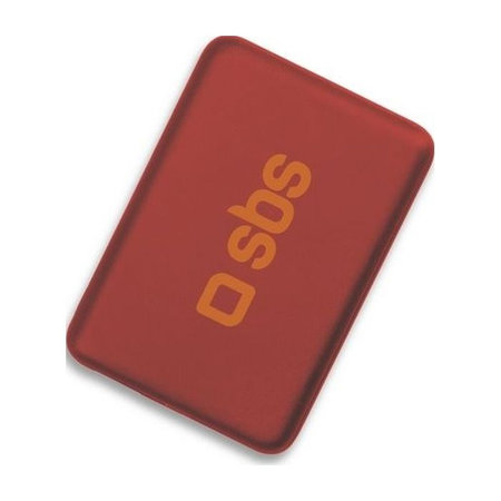 SBS - PowerBank 4000 mAh - USB, Micro-USB, rdeč