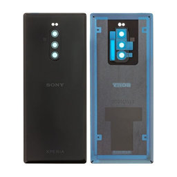 Sony Xperia 1 - Pokrov baterije (Black) - 1319-0282 Genuine Service Pack