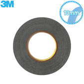 3M - Dvostranski lepilni trak - 10mm x 50 m (črn)