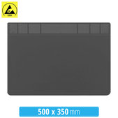 ESD Antistatična, toplotno odporna silikonska podloga - 50 x 35 cm
