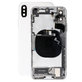 Apple iPhone XS - Zadnje ohišje z majhnimi deli (Silver)