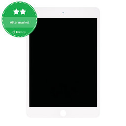 Apple iPad Mini 5 - LCD zaslon + steklo na dotik (White) TFT