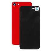 Apple iPhone 8 - Steklo zadnjega ohišja + steklo zadnje kamere (Red)