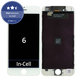 Zaslon In-Cell za iPhone 6, White, Steklo na dotik z okvirjem, FixPremium