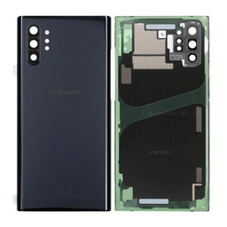 Samsung Galaxy Note 10 Plus N975F - Pokrov baterije (Aura Black) - GH82-20588A, GH97-23680A Genuine Service Pack