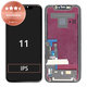 Zaslon za iPhone 11, Steklo na dotik z okvirjem, Refurbished