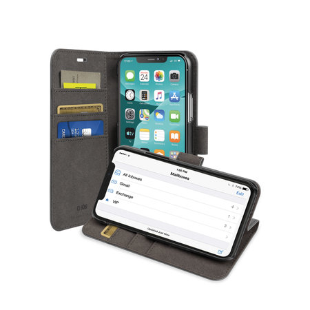 SBS - Ovitek Wallet Stand za iPhone 11 Pro Max, črn