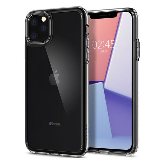 Spigen - Ovitek Ultra Hybrid za iPhone 11 Pro Max, transparent