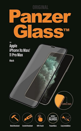 PanzerGlass - Tempered Glass Standard Fit za iPhone XS Max in 11 Pro Max, črno