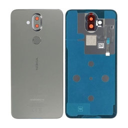 Nokia 8.1 (Nokia X7) - Pokrov baterije (jeklo) - 20PNXSW0003 Genuine Service Pack