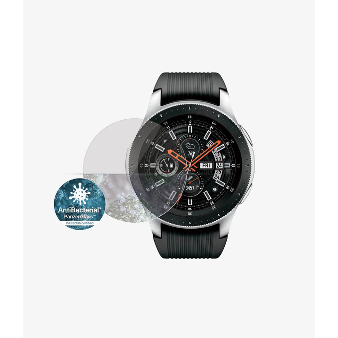 PanzerGlass - Kaljeno Steklo Flat Glass za Samsung Galaxy Watch 46 mm, transparent