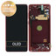 Samsung Galaxy Note 10 Lite N770F - LCD zaslon + steklo na dotik + okvir (Aura Red) - GH82-22055C, GH82-22193C, GH82-22194C, GH82-22192C Genuine Service Pack