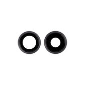 Apple iPhone 11 - Steklo zadnje kamere z okvirjem (Black) - 2 kosa