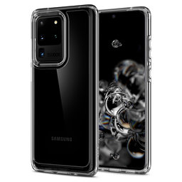 Spigen - Ovitek Ultra Hybrid za Samsung Galaxy S20 Ultra, transparent