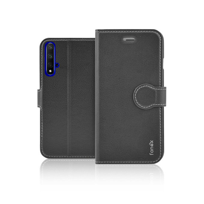 Fonex - Ovitek Book Identity za Honor 20, Honor 20s, Huawei Nova 5T, črn