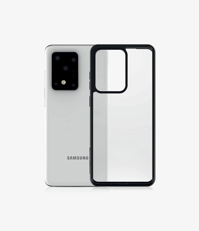 PanzerGlass - Ovitek ClearCase za Samsung Galaxy S20 Ultra, črn