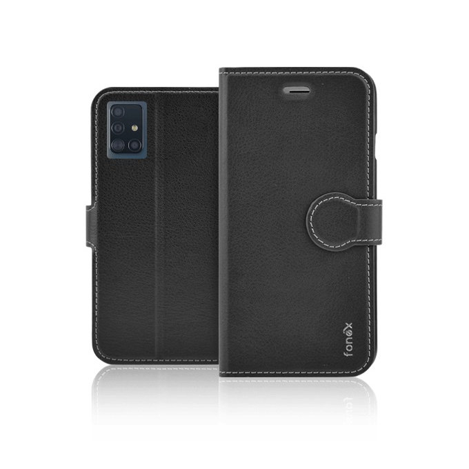 Fonex - Ovitek Book Identity za Samsung Galaxy A51, črn
