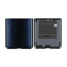Samsung Galaxy Z Flip F700N - Pokrov baterije (spodaj) (Mirror Black) - GH82-22204A Genuine Service Pack