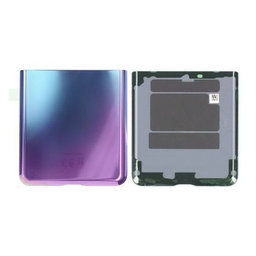 Samsung Galaxy Z Flip F700N - Pokrov baterije (spodaj) (Mirror Purple) - GH82-22204B Genuine Service Pack