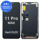 Zaslon Hard OLED za iPhone 11 Pro Max, Steklo na dotik z okvirjem, FixPremium