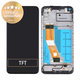 Samsung Galaxy A11 A115F - LCD zaslon + steklo na dotik + okvir (Black) - GH81-18760A Genuine Service Pack
