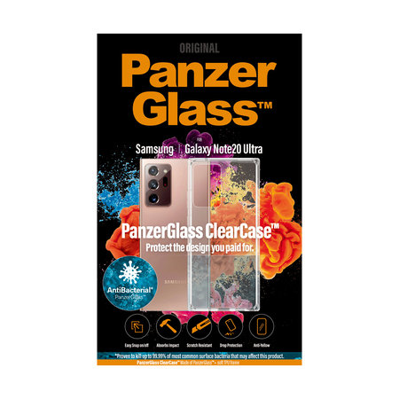 PanzerGlass - Ovitek ClearCase za Samsung Galaxy Note 20 Ultra, prozoren
