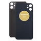 Apple iPhone 11 - Steklo zadnjega ohišja (Black)