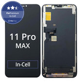 Zaslon In-Cell FHD za iPhone 11 Pro Max, Steklo na dotik z okvirjem, FixPremium