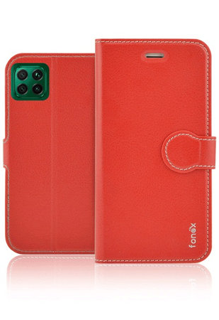Fonex - Ovitek Book Identity za Huawei P40 Lite, rdeča