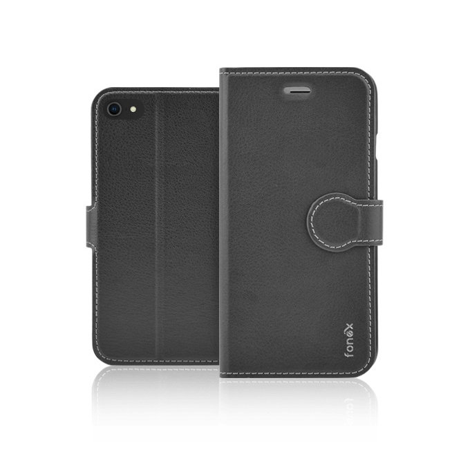 Fonex - Ovitek Book Identity za iPhone 7, 8, SE 2020 in SE 2022, črn