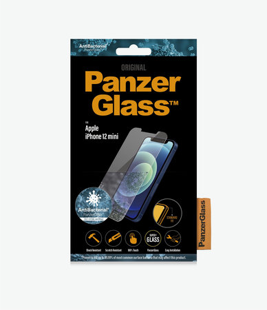 PanzerGlass - Kaljeno Steklo Standard Fit AB za iPhone 12 mini, transparent