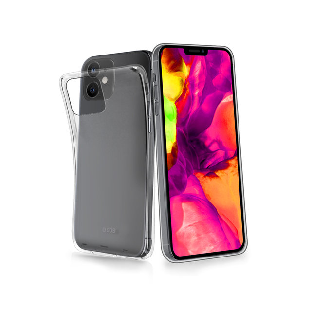SBS - Ovitek Skinny za iPhone 12 in 12 Pro, prozoren