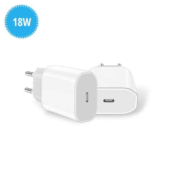 USB-C polnilni adapter, 18W, združljiv z Apple
