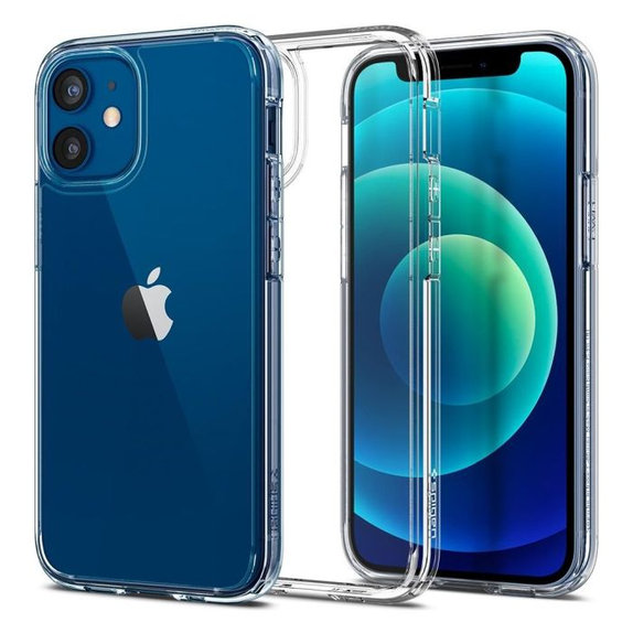 Spigen - Ovitek Ultra Hybrid za iPhone 12 mini, transparent