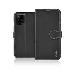 Fonex - Ovitek Book Identity za Samsung Galaxy A42 5G, črna
