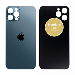 Apple iPhone 12 Pro - Steklo zadnjega ohišja (Blue)